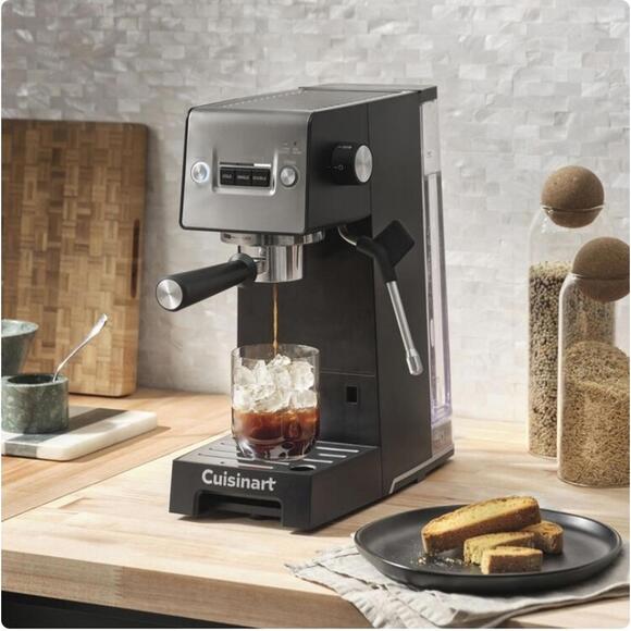 Cuisinart Espresso Bar Slim EM-160 Machine 15-Bar Pump NEW - Picture 4 of 9